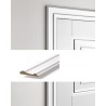 MDF deurlijst BR5 12x70 mm wit gegrond
